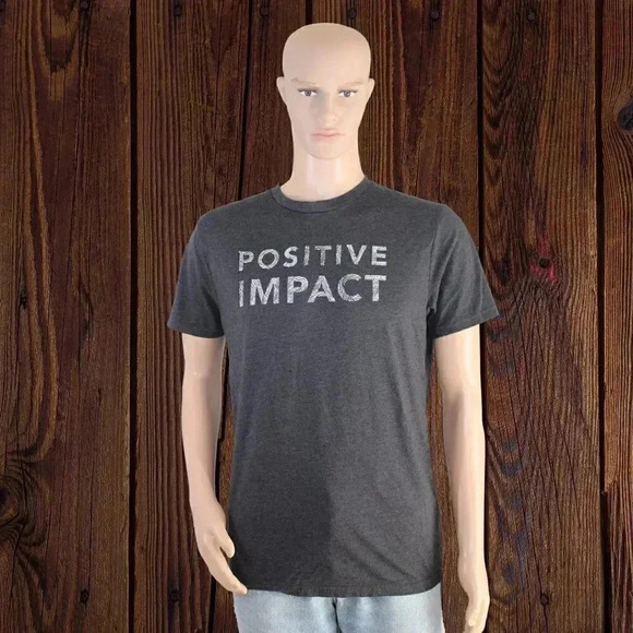 Eco Blend Grey Tshirt L - Picture 1 of 7